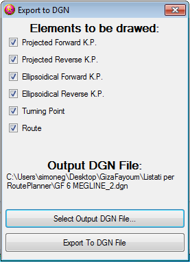 Export DGN